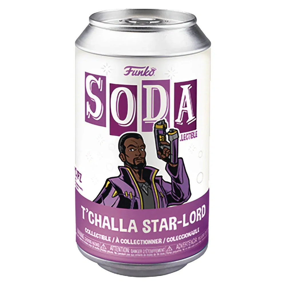 Marvel: What If...? - T'Challa Star-Lord Figure - Funko - Soda Series