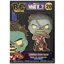 Marvel: What If...? - Zombie Iron Man Pin Badge (#20, Glows in the Dark, Enamel) - Funko - Pop! Pin Series