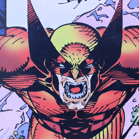 Marvel: X-Men - 1992 Wolverine Trading Card Blanket & Tin (Fleece, 63