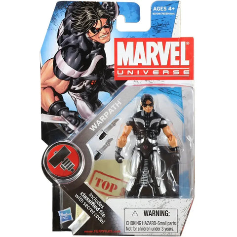 Marvel [X-Men] - Black & Silver Outfit Warpath Action Figure (4.25