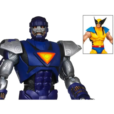 Marvel [X-Men] - Interactive & Talking Sentinel & Wolverine Action Figure Set - Hasbro (2010)