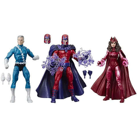 Marvel [X-Men] - Quicksilver, Magneto & Scarlet Witch Action Figure Set (6