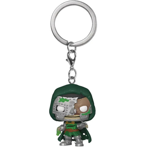 Marvel: Zombies - Zombie Doctor Doom Bobble-Head Figure Keychain (1.5