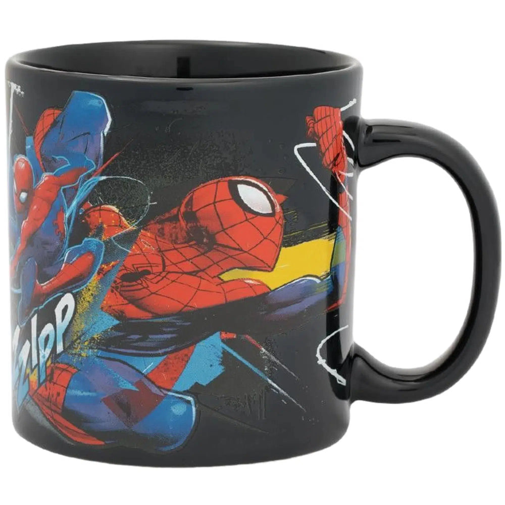 Marvel:Spider-Man - "Web Slinging Time" Mug (Ceramic, 20 oz.) - Bioworld