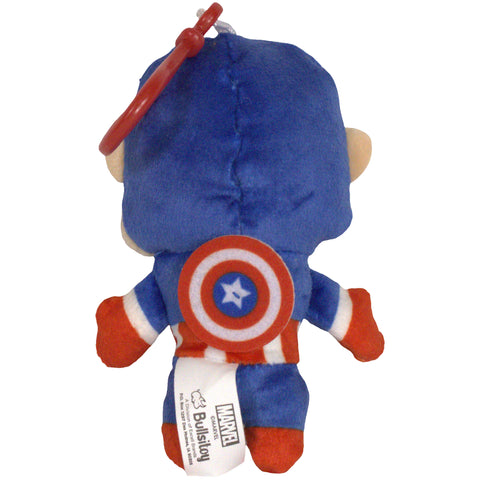 Marvel - Captain America Plush Dangler Clip-On Keychain (4.5