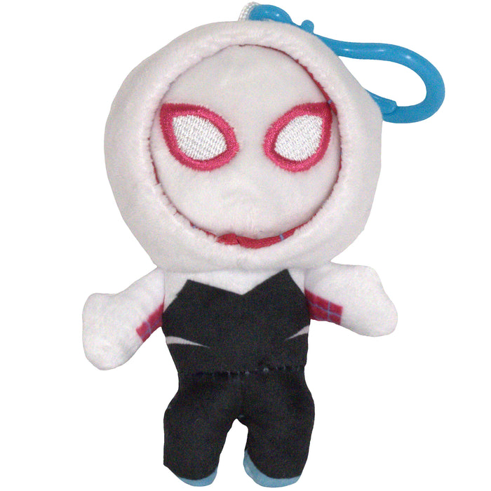 Marvel - Gwen Stacy Plush Dangler Clip-On Keychain (4") - Bullsitoy