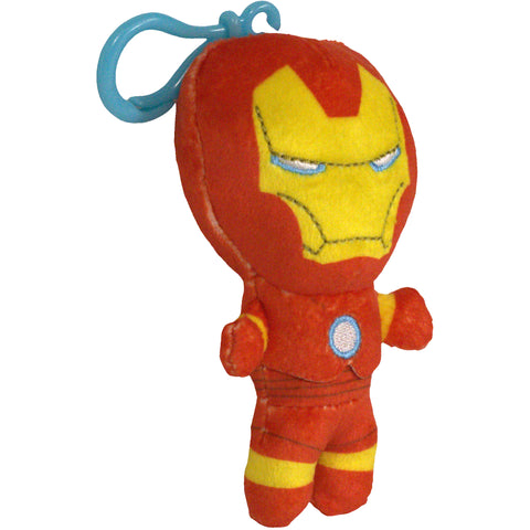 Marvel - Iron Man Plush Dangler Clip-On Keychain (4.5