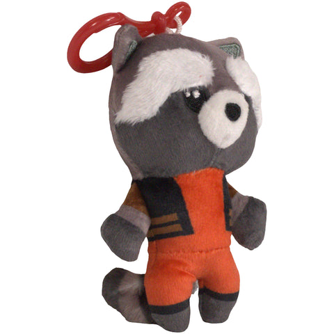 Marvel - Rocket Raccoon Plush Dangler Clip-On Keychain (4