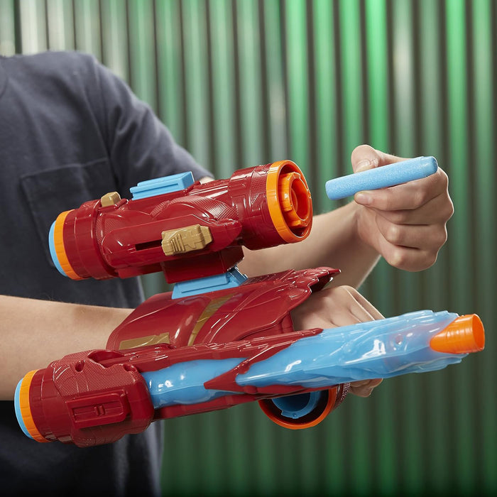 Marvel [Avengers: Infinity War] - Iron Man Assembler Gear Blaster - Hasbro - NERF Assembler Gear Series - (2018)