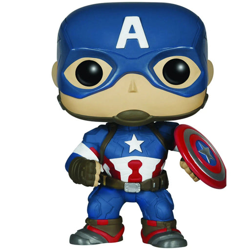 Marvel's Avengers: Age of Ultron - Captain America Bobble-Head Figure (#67) - Funko - Pop! Marvel Series