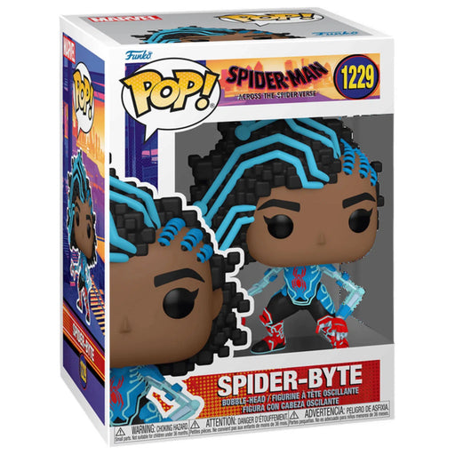 Marvel's Spider-Man: Across the Spider-Verse - Spider-Byte Bobble-Head Figure (#1229) - Funko - Pop! Series