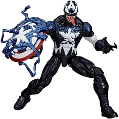 Marvel's Spider-Man: Maximum Venom - Venomised Captain America Action Figure (6") - Hasbro - Marvel Legends Series