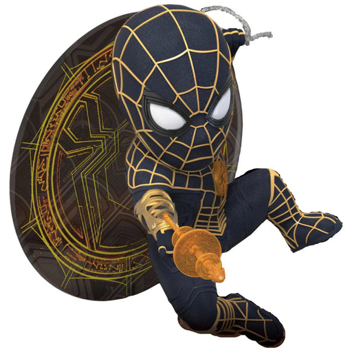 Marvel's Spider-Man: No Way Home - Black & Gold Suit Spider-Man Figure - Beast Kingdom - Egg Attack Series (EA-041)