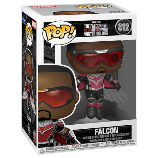 Marvel's The Falcon and the WInter Soldier - Flying Falcon Bobble-Head Figure (#812) - Funko - Pop! Series