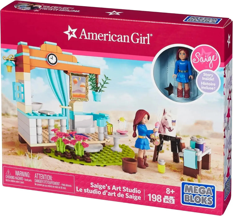 Mega Bloks [American Girl] - Saige's Art Studio Building Set | DPK84