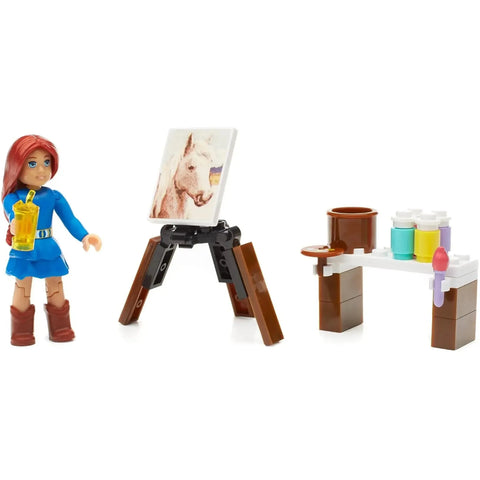 Mega Bloks [American Girl] - Saige's Art Studio Building Set | DPK84 - Image 5