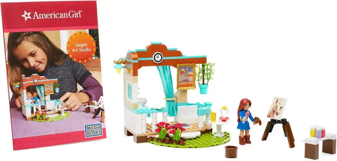 Mega Bloks [American Girl] - Saige's Art Studio Building Set | DPK84 - Image 9