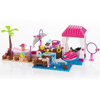 Mega Bloks [Barbie] - Tropical Resort Building Set - Build 'n Play Series (80...- Image 4