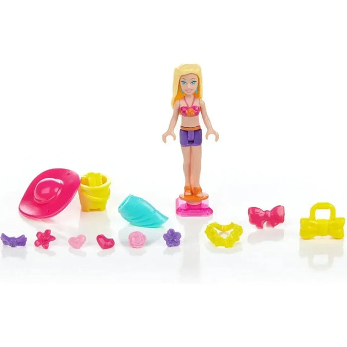 Mega Bloks [Barbie] - Tropical Resort Building Set - Build 'n Play Series (80244)