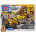 Mega Bloks [CAT] - Roadbuilding Unit Building Set (336 Pieces) - World Builders Series - (2014)