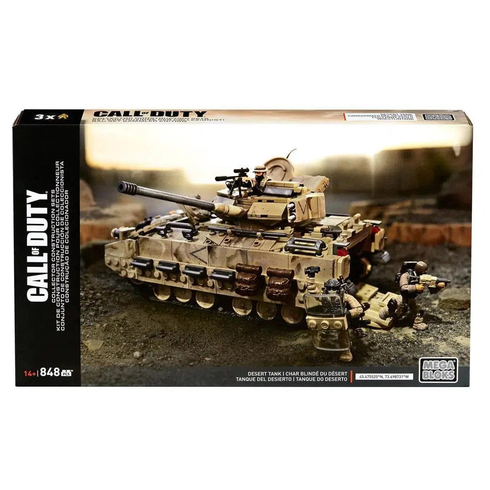 Mega Bloks [Call of Duty] - Desert Tank Building Set