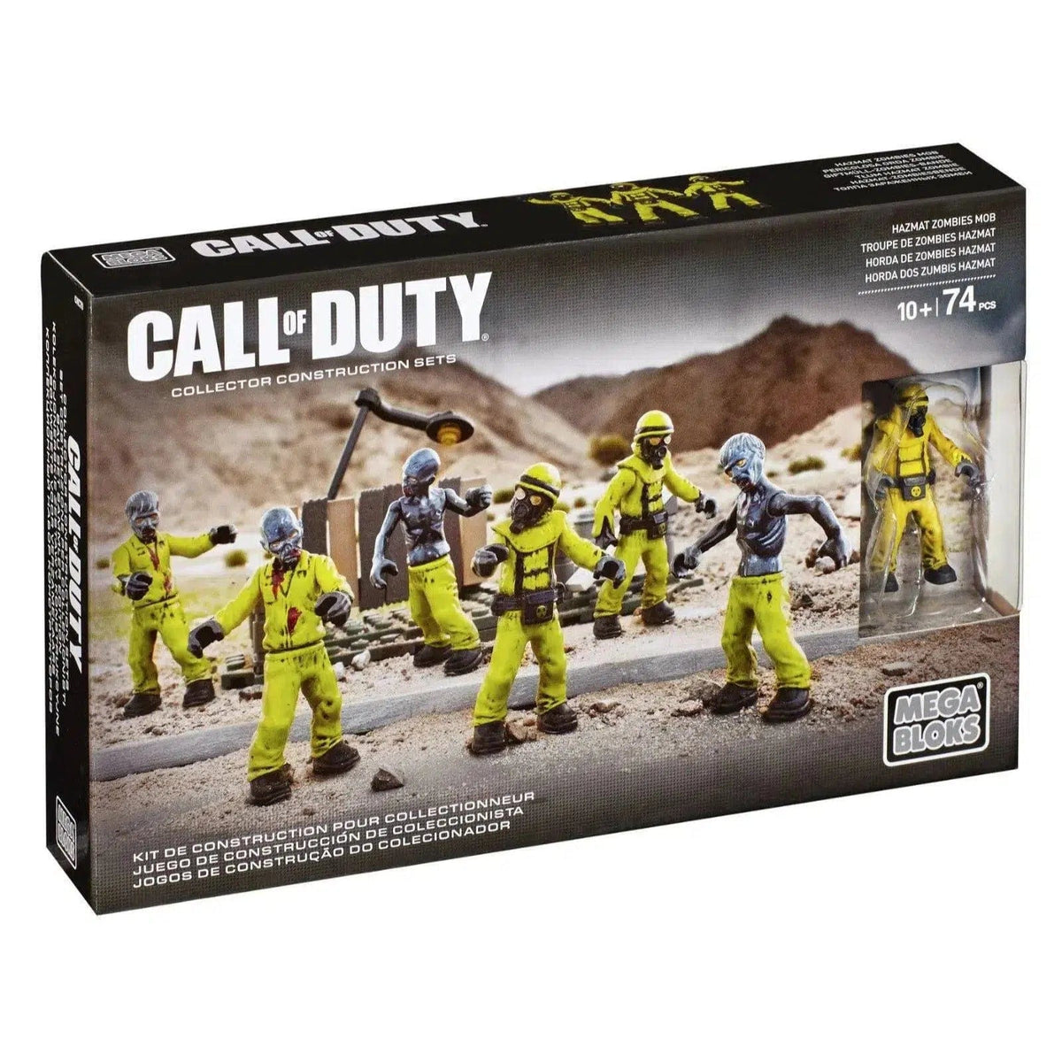 Mega Bloks [Call of Duty] - Hazmat Zombies Mob Building Set (CNC70
