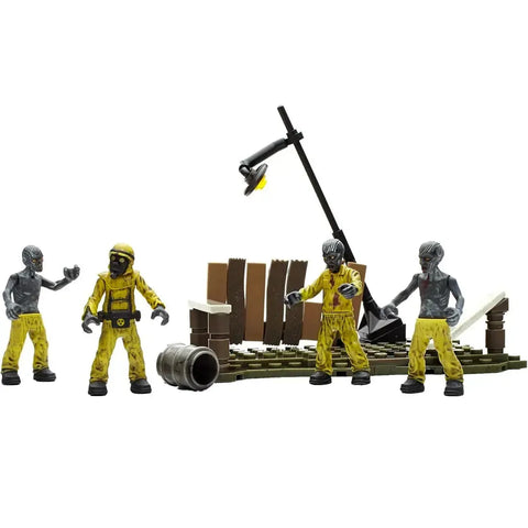 Mega Bloks [Call of Duty] - Hazmat Zombies Mob Building Set - Mega Bloks Collector Series (CNK31)