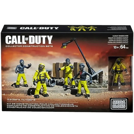 Mega Bloks [Call of Duty] - Hazmat Zombies Mob Building Set - Mega Bloks Collector Series (CNK31)