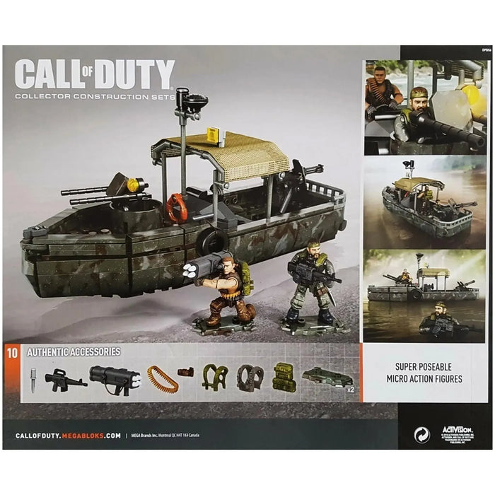 Mega Bloks [Call of Duty] - Riverboat Raid Building Set - Mega Bloks Collector Series (DPB56) - (2016)