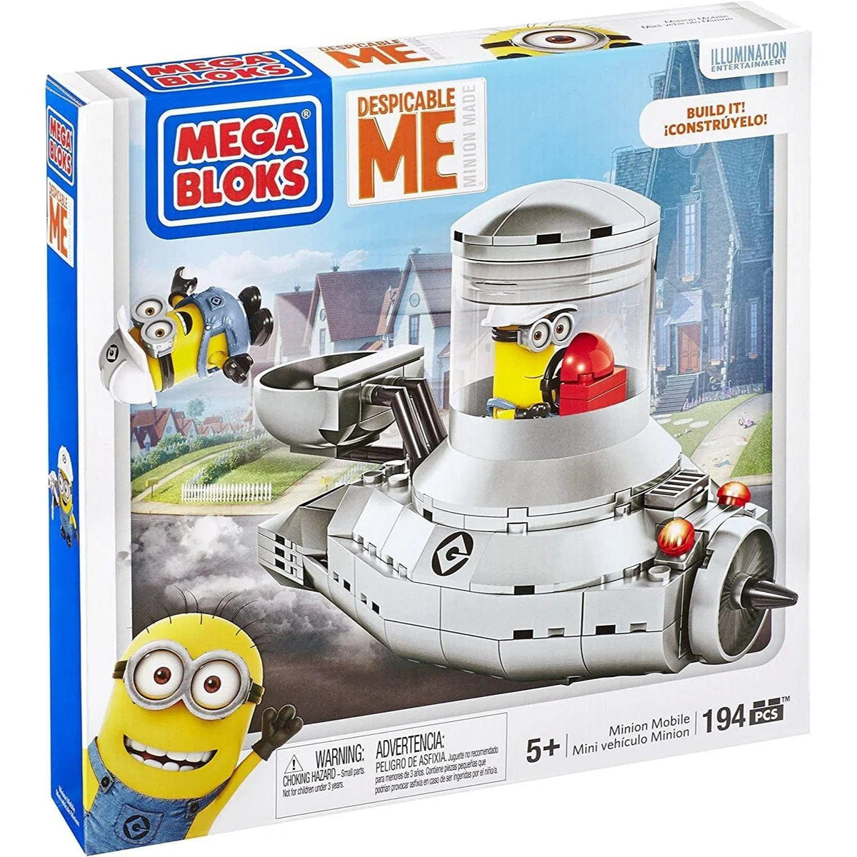 Mega Bloks [Despicable Me] Minion Mobile Building Set