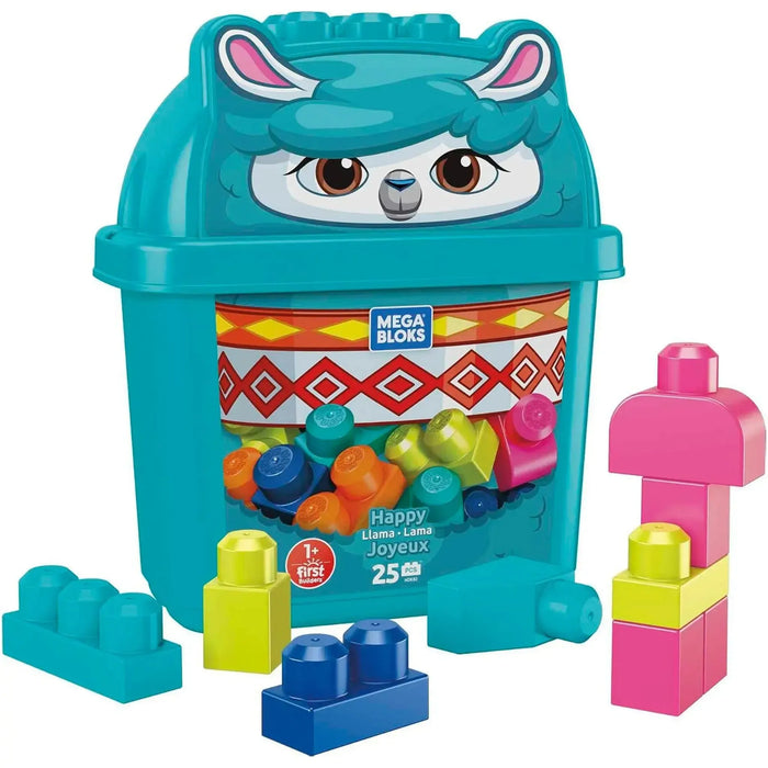 Mega Bloks [First Builders] - Happy Llama Building Set - First Builders Series (HDK82) - (2021)