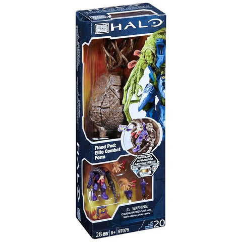 Mega Bloks [Halo] - Flood Pod: Elite Combat Form Building Set