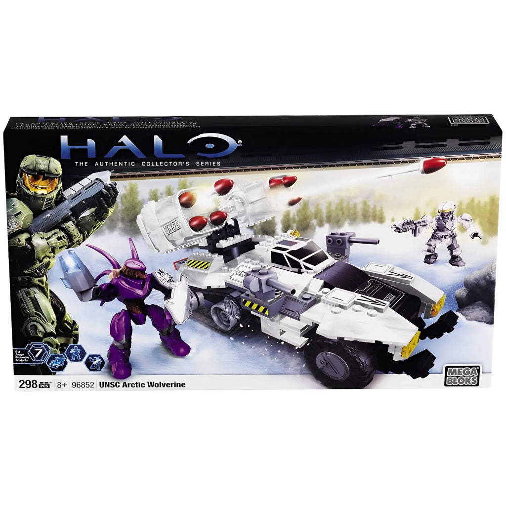 Artic Soldiers minifigure Type Mégabloks With Snow Vehicles