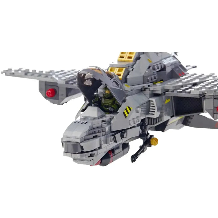 Mega Bloks [Halo] - UNSC Broadsword Midnight Strike Building Set (97380)