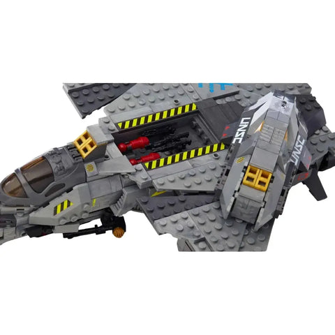 Mega Bloks [Halo] - UNSC Broadsword Midnight Strike Building Set (97380)