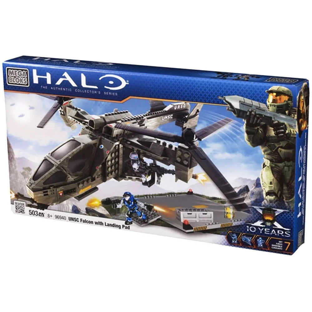 Mega Bloks [Halo] - UNSC Falcon with Landing Pad (96940)