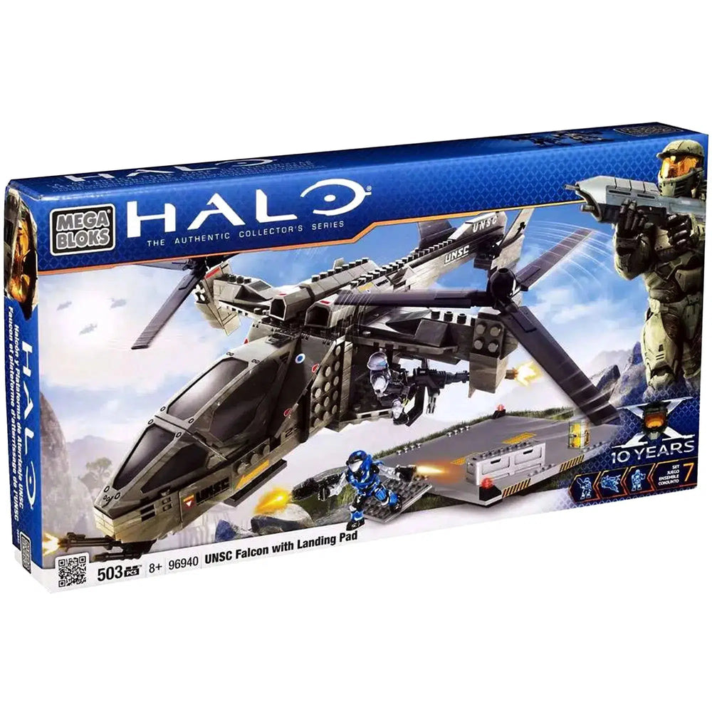 Mega Bloks [Halo] - UNSC Falcon with Landing Pad (96940)