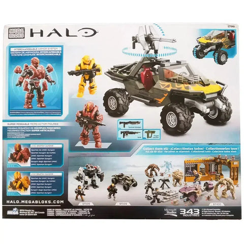 Mega Bloks [Halo] - UNSC Flame Warthog Building Set