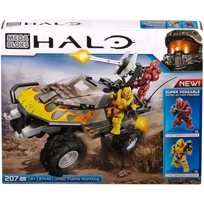 Mega Bloks [Halo] - UNSC Flame Warthog Building Set
