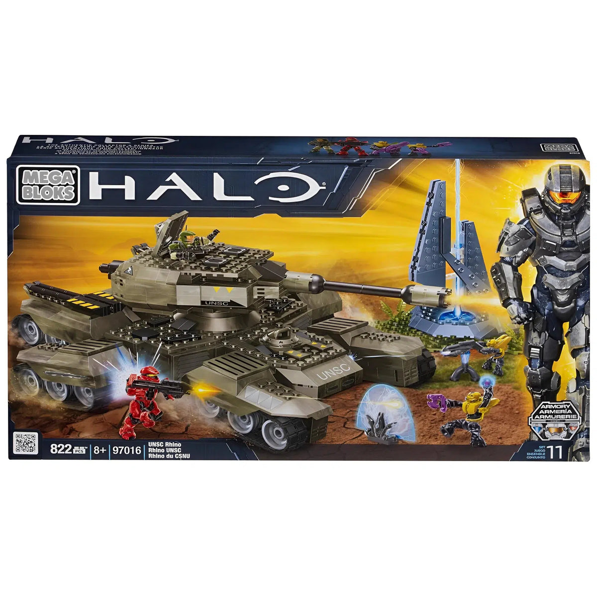 Mega Bloks [Halo] UNSC Rhino Building Set (97016) — Poggers