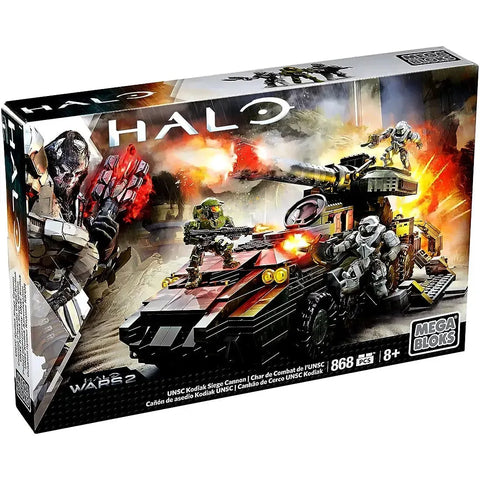 Mega Bloks [Halo Wars 2] - UNSC Kodiak Siege Cannon Building Set (DPJ94)