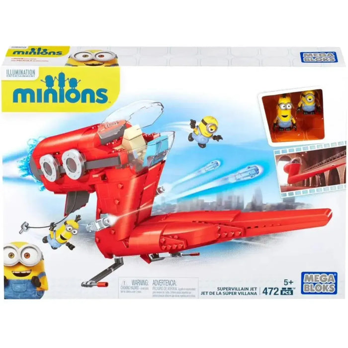 Mega Bloks [Minions] - Supervillain Jet Building Set (CNF60)