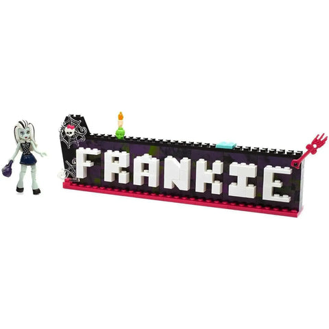Mega Bloks [Monster High] - Frankie Stein Monsterific Name Builder Building Set (242 Pieces) - (2015) - Image 2