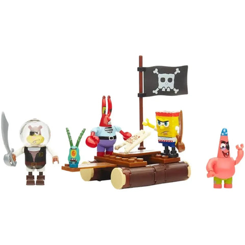 Mega Bloks [SpongeBob SquarePants] - Pirate Figure Pack Building Set (CNH56)