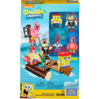Mega Bloks [SpongeBob SquarePants] - Pirate Figure Pack Building Set (CNH56)