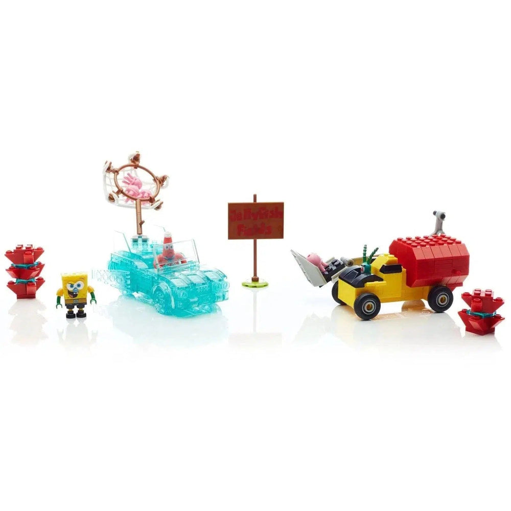 Mega Bloks [Spongebob Squarepants] - Invisible Boatmobile Rescue Building Set