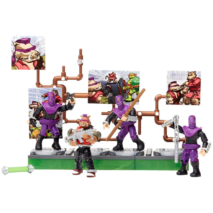 Mega Bloks [Teenage Mutant Ninja Turtles] - Bebop Villain Pack Building Set - Collector Series