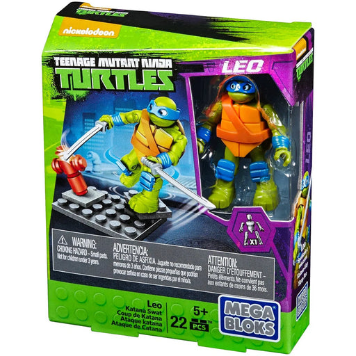 Mega Bloks [Teenage Mutant Ninja Turtles] - Leo Katana Swat Building Set