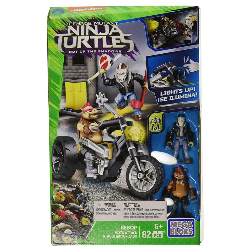 Mega Bloks [Teenage Mutant Ninja Turtles: Out of the Shadows] - BEBOP Moto Attack Building Set