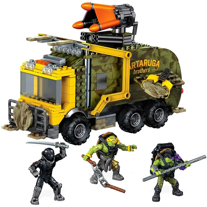 Mega Bloks [Teenage Mutant Ninja Turtles: Out of the Shadows] - Battle Truck Building Set (31601)